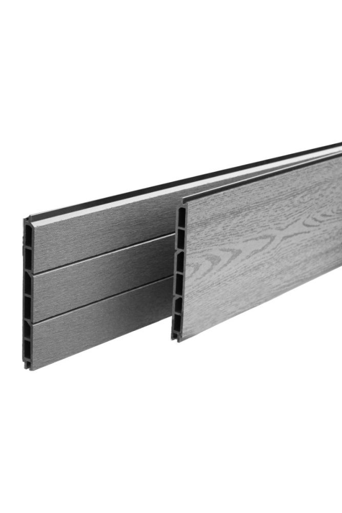 Silver Composite Fence Panel 205x20x1800mm