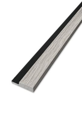 Aqua Slat Wall Grey Right Trim