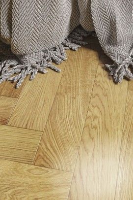 90mm Oak Herringbone Lacquered