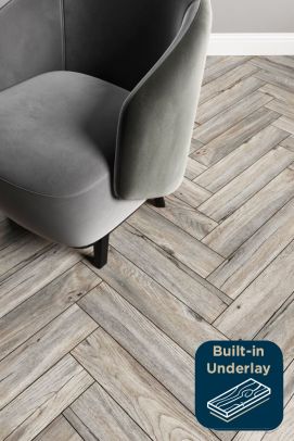 Riviera Oak Herringbone - Rigid Vinyl Click
